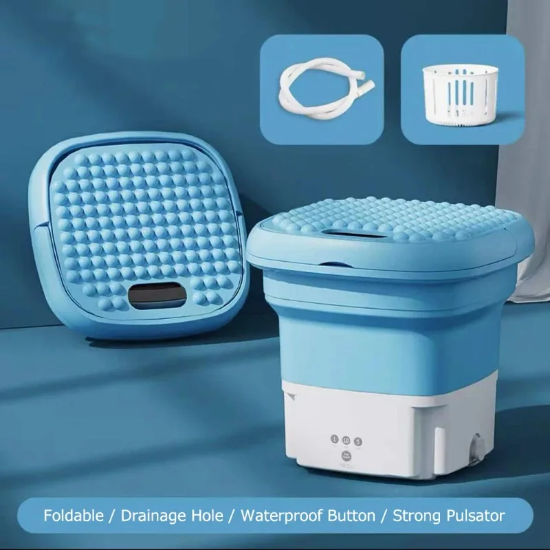 Como Economizar Água ao Usar uma Mini Máquina de Lavar?插图