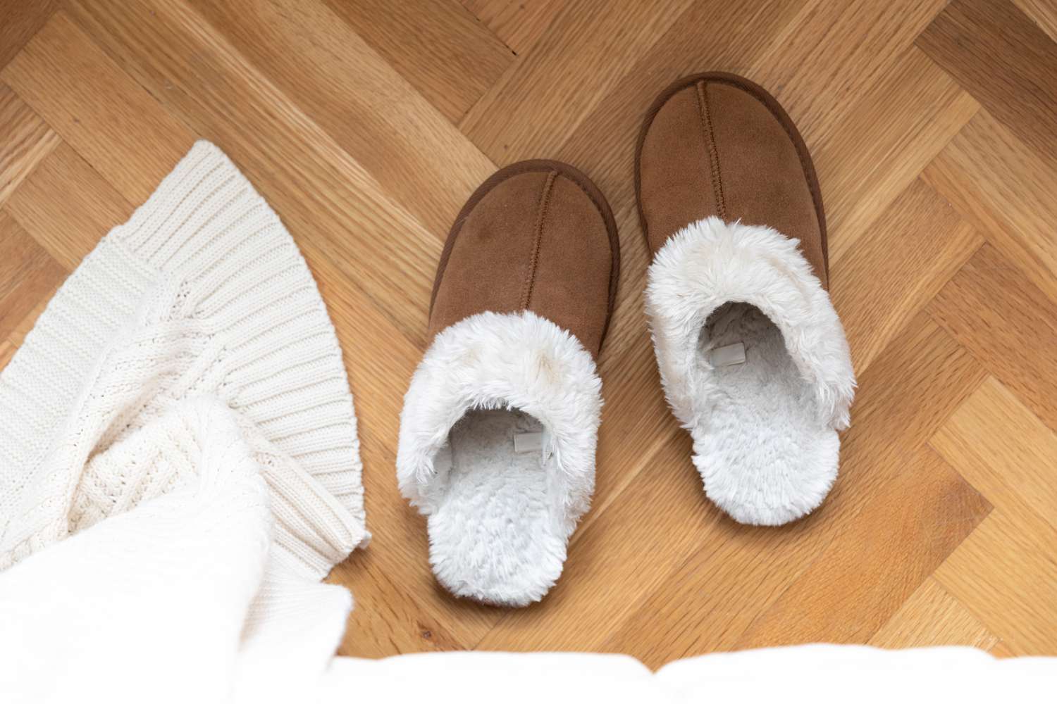 slippers in the washing machine