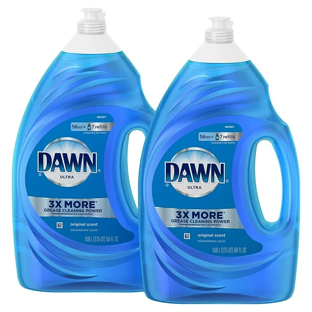 dish soap in washing machine