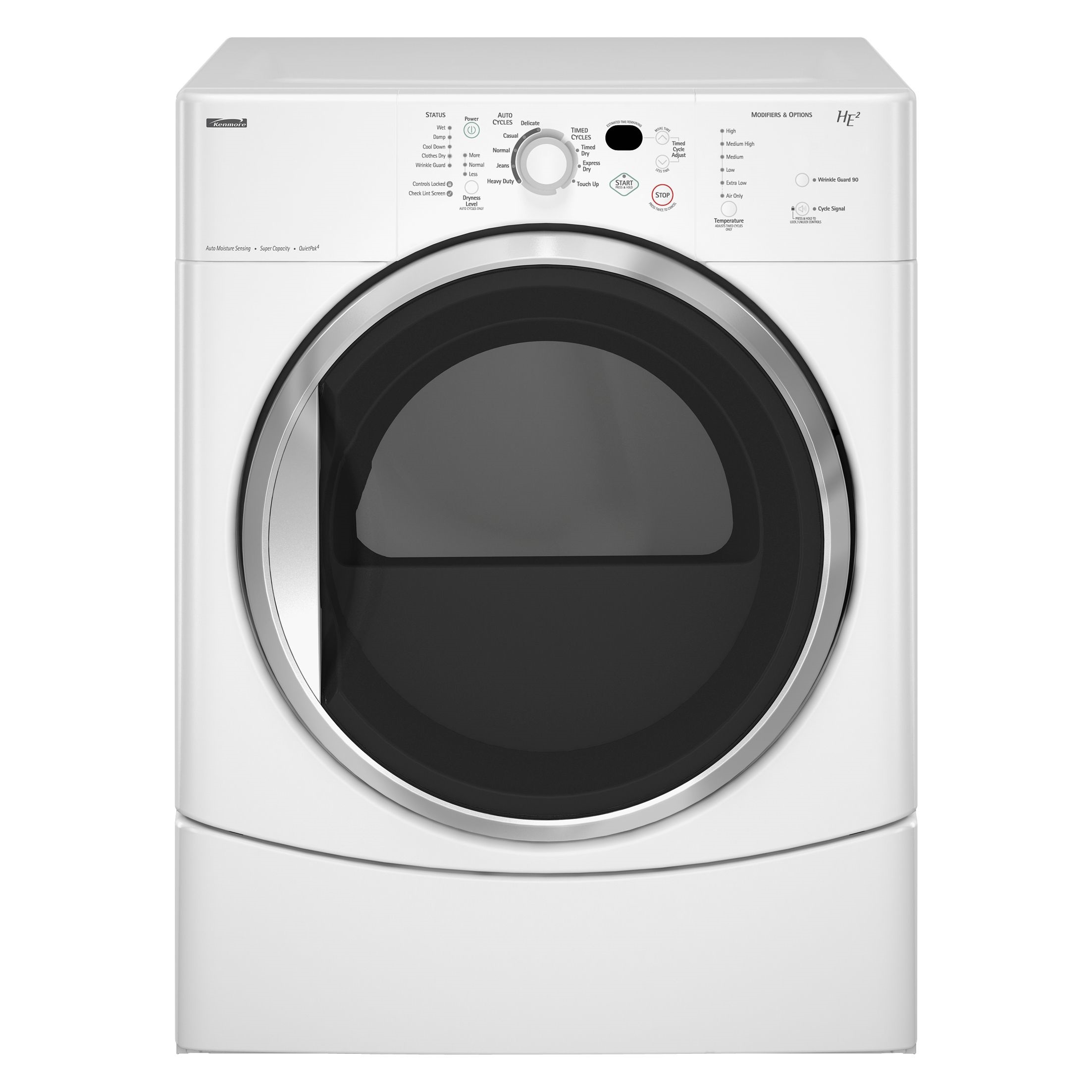 kenmore electric clothes dryer