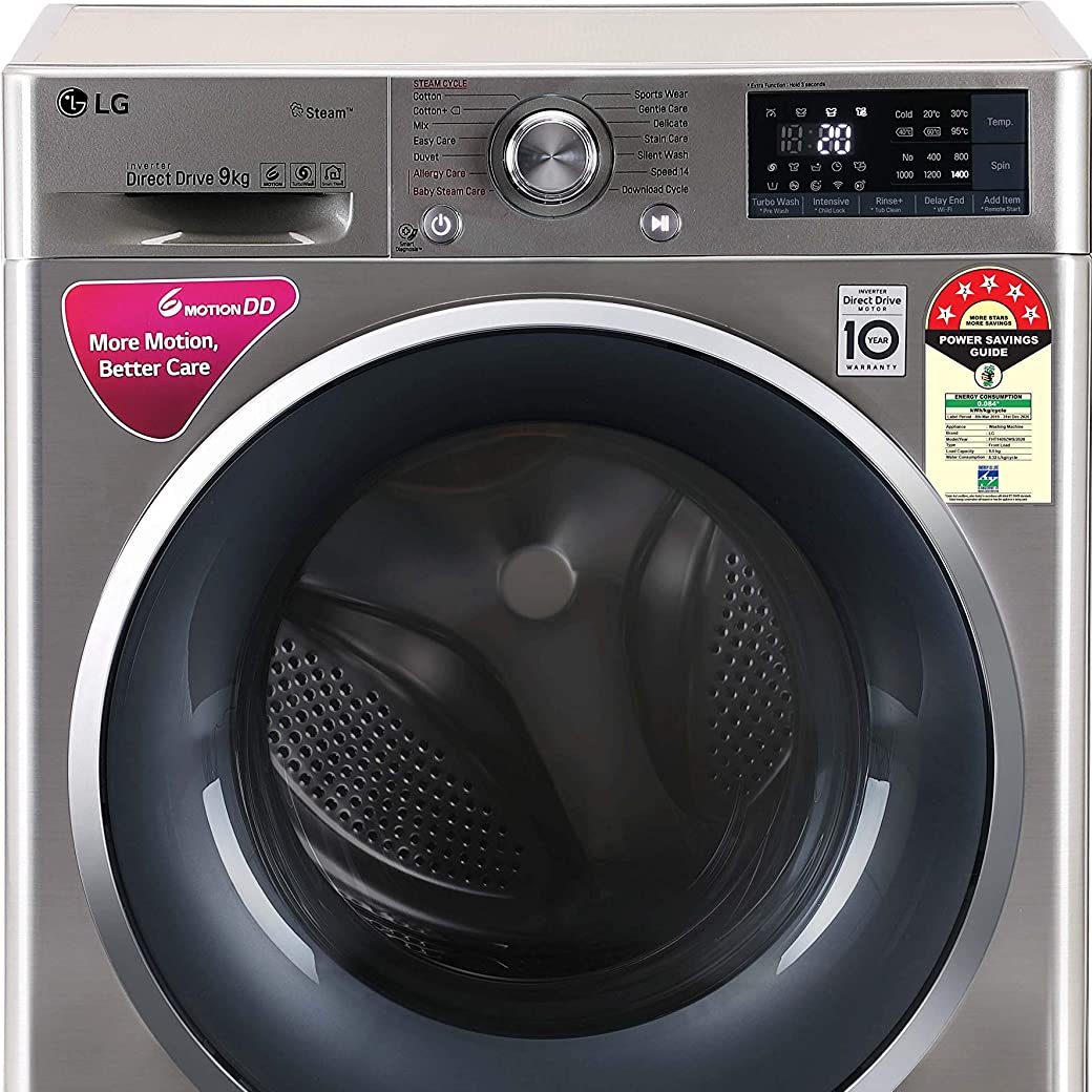 lg front load washing machine