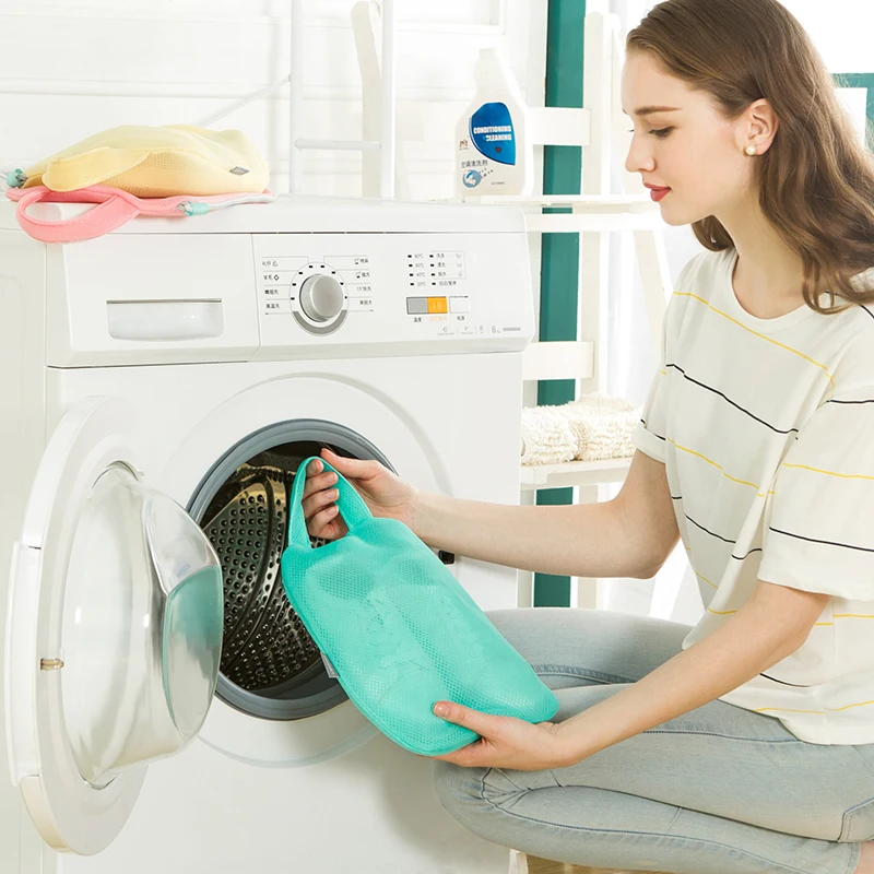 washing shoes in washing machine