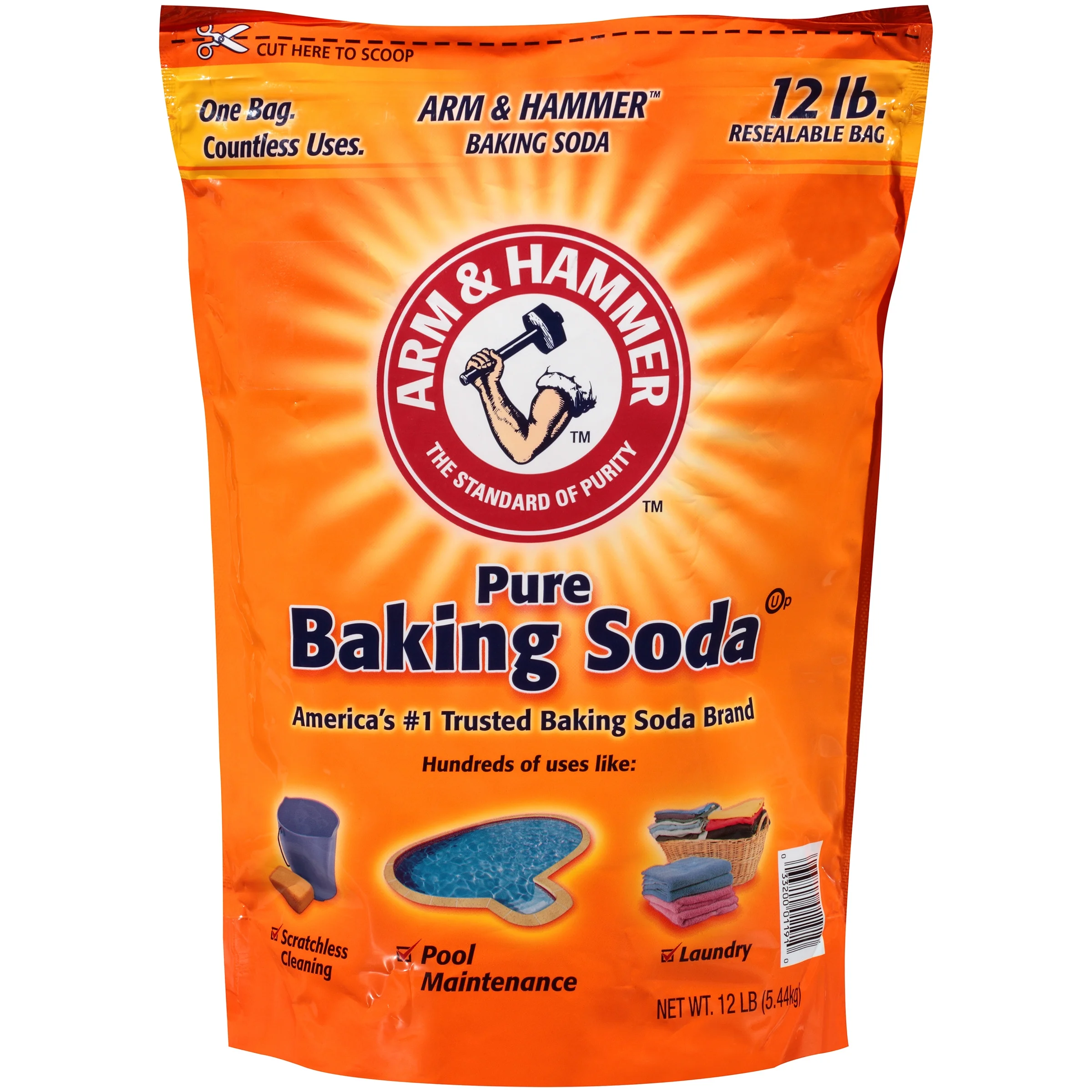 baking soda in washing machine