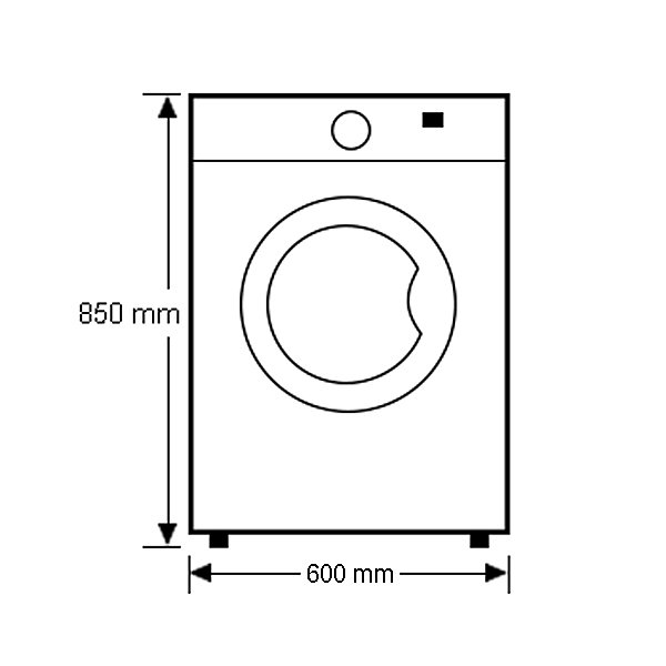 stackable washer and dryer dimensions