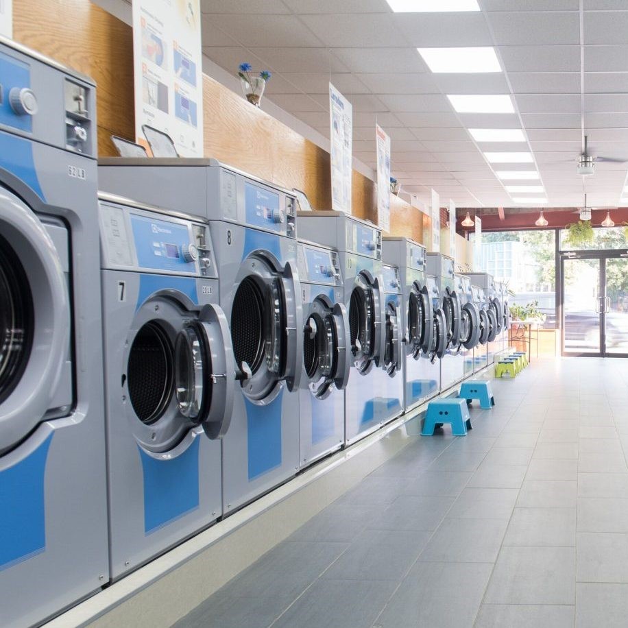 coin operated washer and dryer