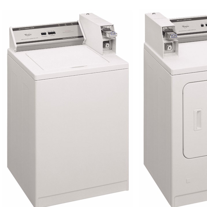 coin operated washer and dryer