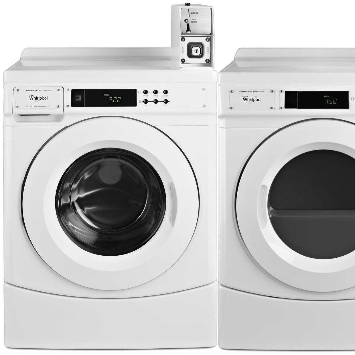 coin operated washer and dryer