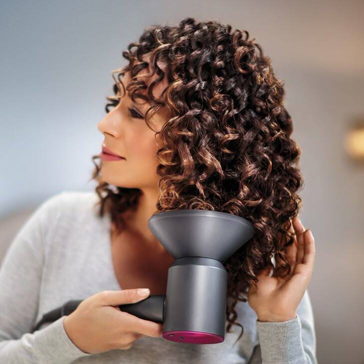 curly hair blow dryer