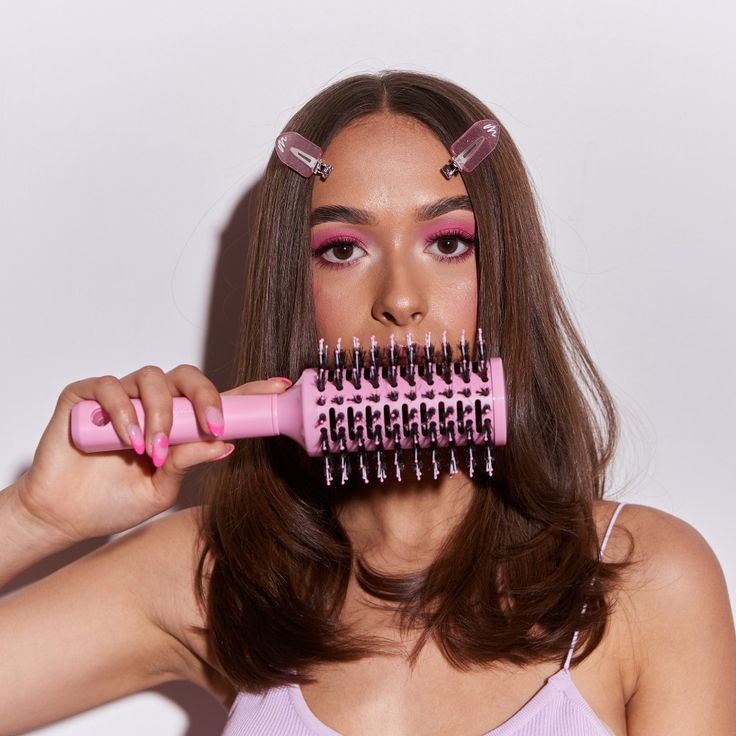 spinning hair brush dryer