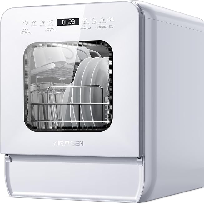 Countertop dishwasher