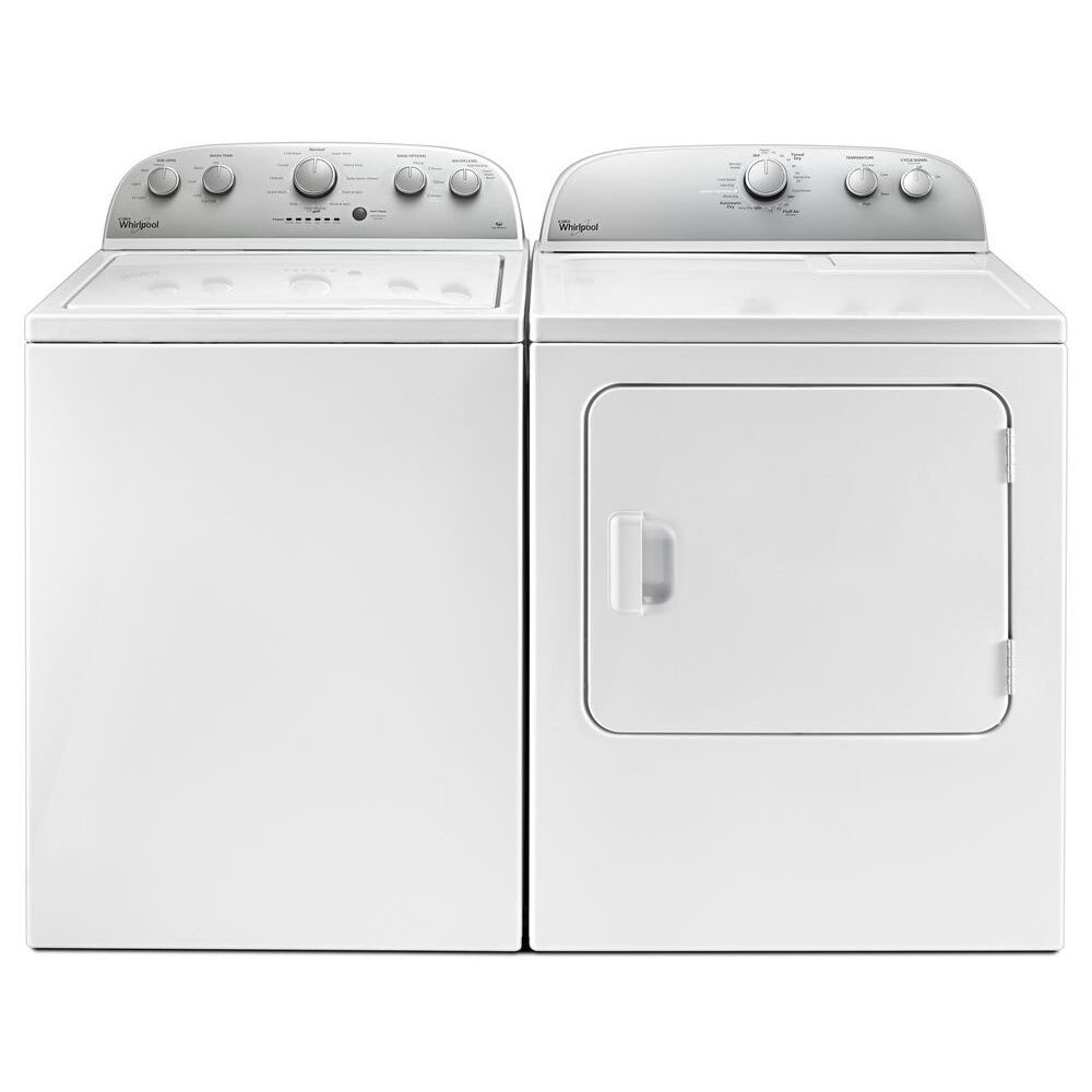 washer and dryer