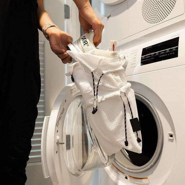 shoes in washing machine