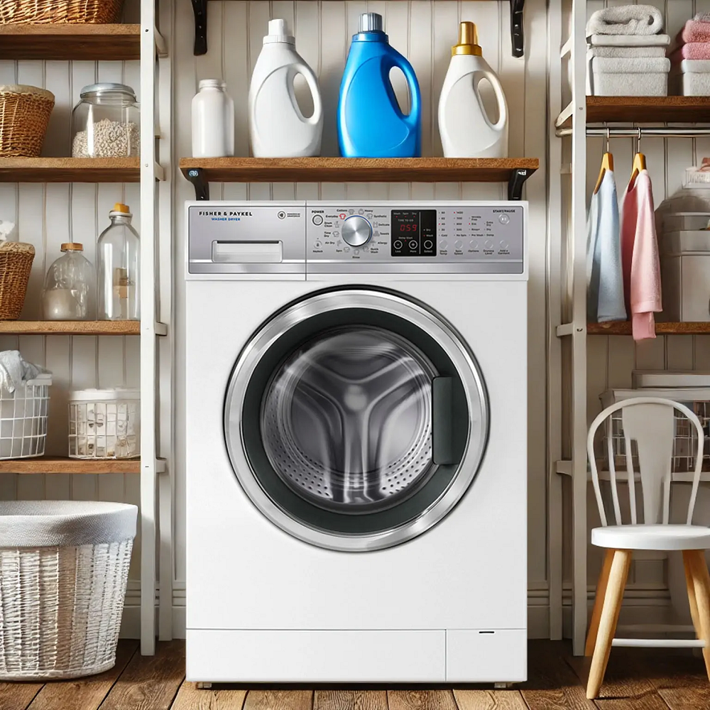 washer and dryer