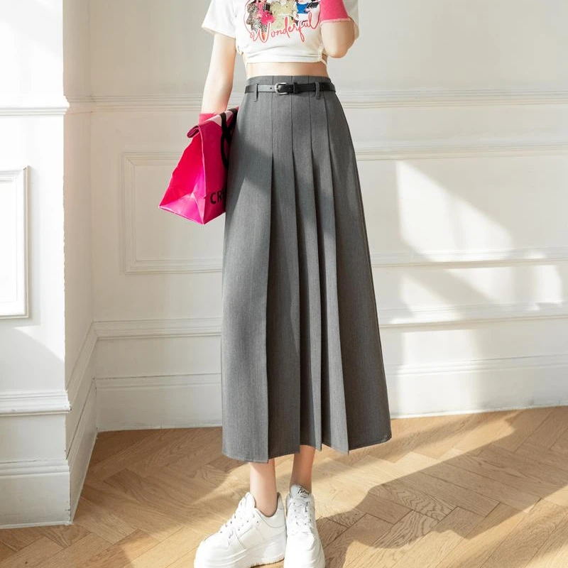 how to style pleated skirt