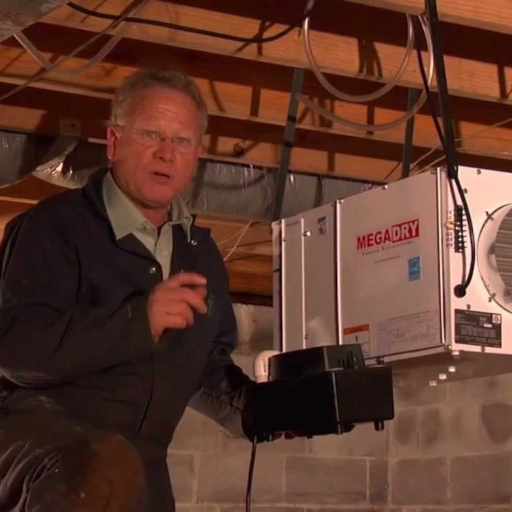 crawl space dehumidifier